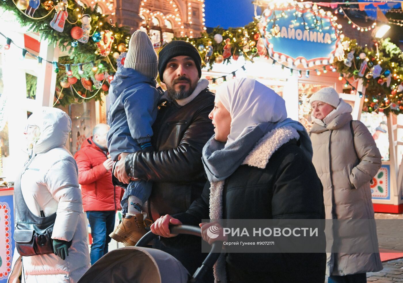Предновогодняя Москва