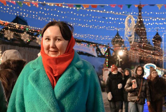 Предновогодняя Москва