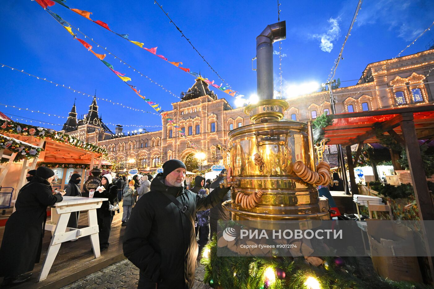 Предновогодняя Москва