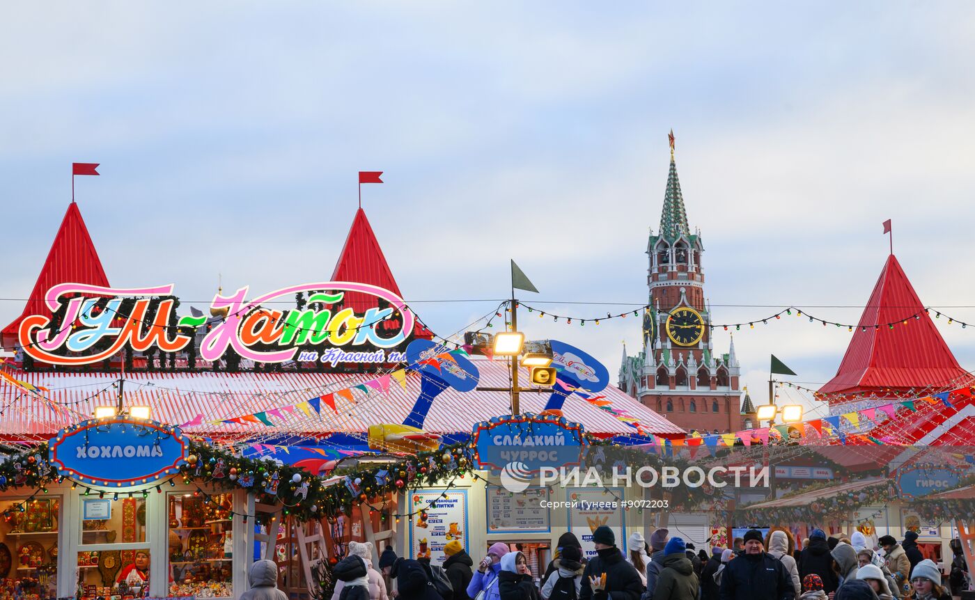 Предновогодняя Москва