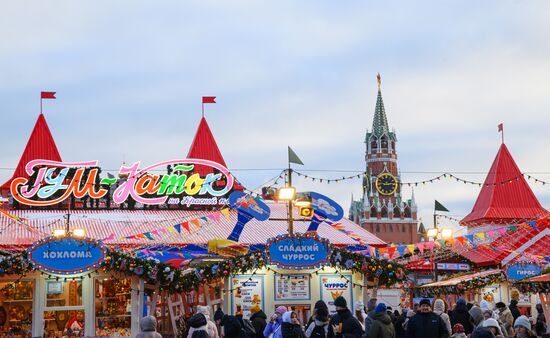 Предновогодняя Москва