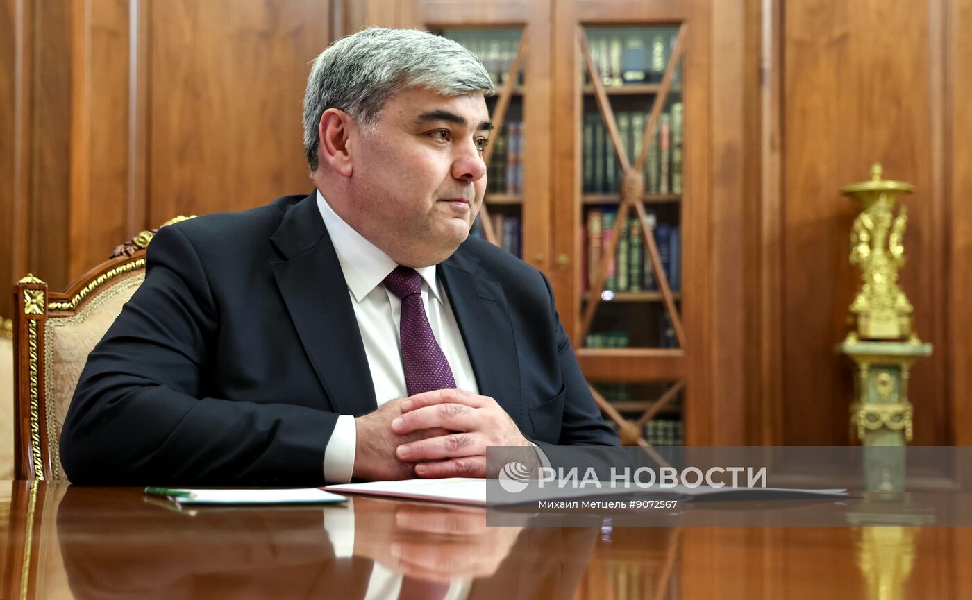 Президент Владимир Путин встретился с главой Кабардино-Балкарии Казбеком Коковым
