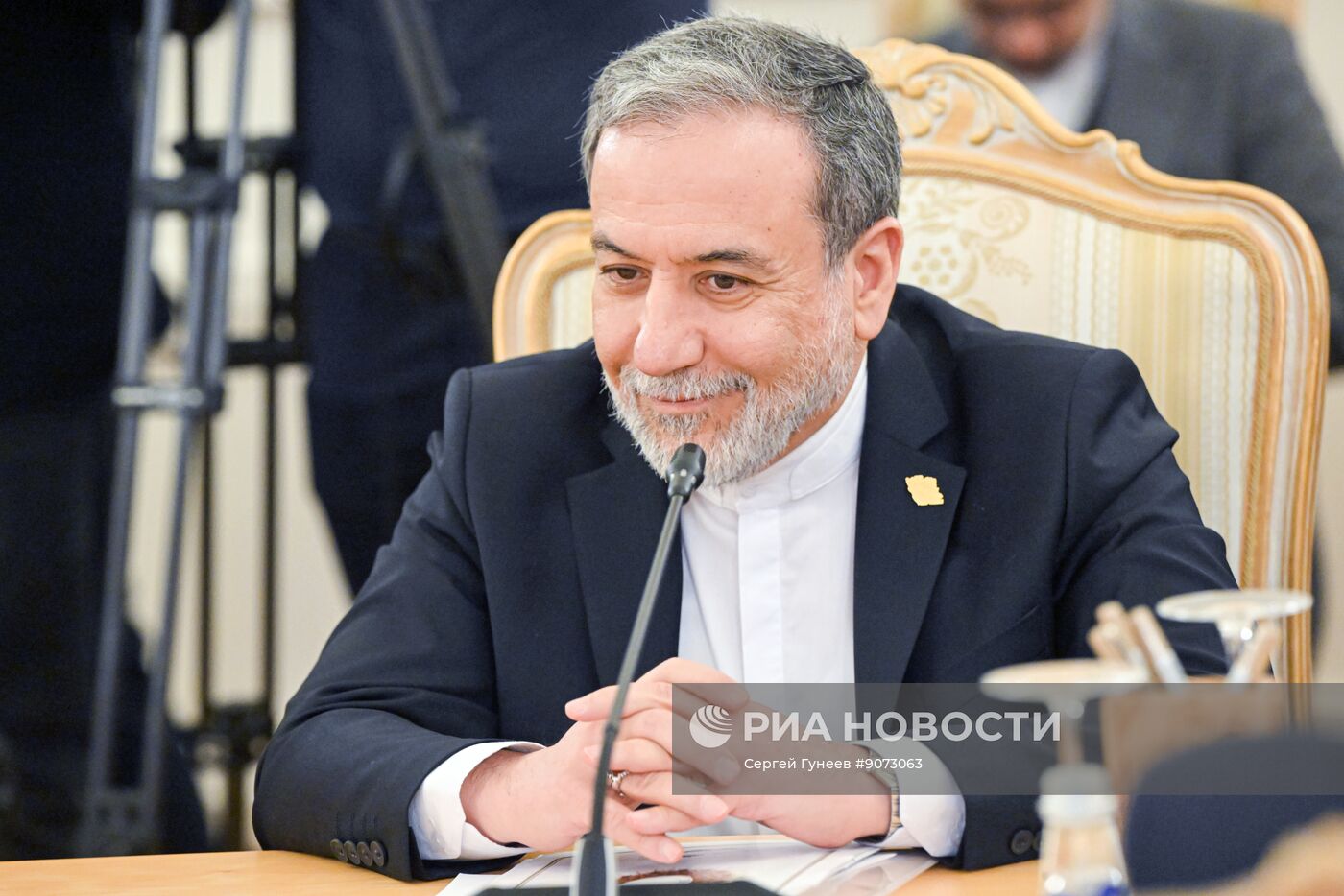 Встреча глав МИД РФ и Ирана Сергея Лаврова и Аббаса Аракчи