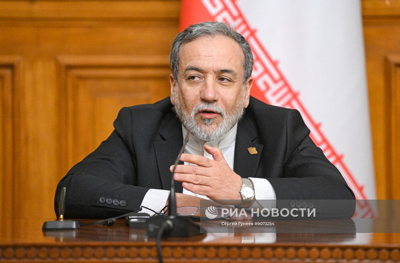 Встреча глав МИД РФ и Ирана Сергея Лаврова и Аббаса Аракчи