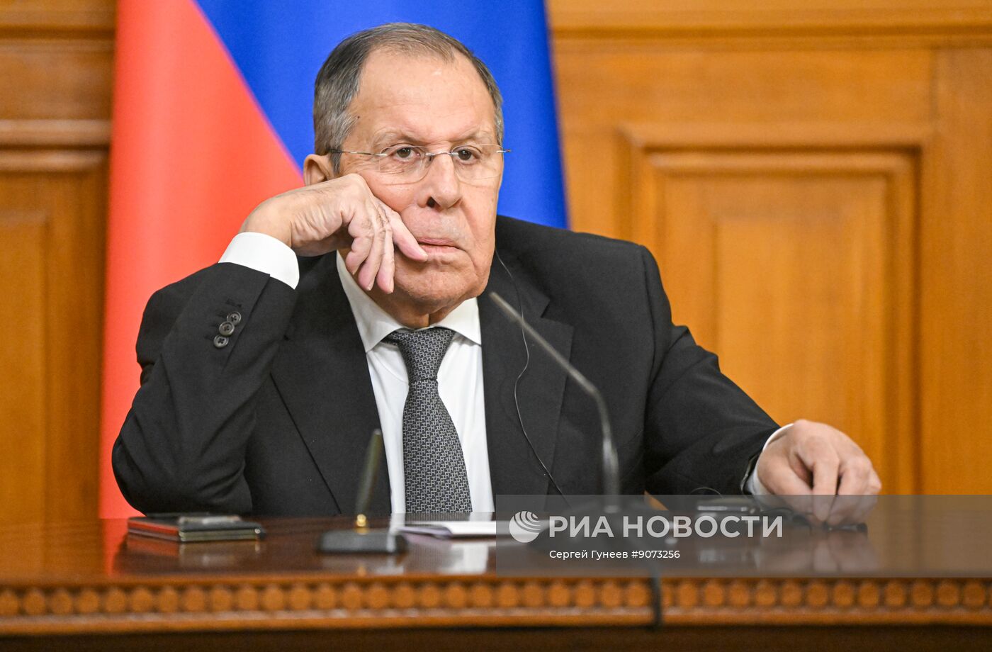 Встреча глав МИД РФ и Ирана Сергея Лаврова и Аббаса Аракчи