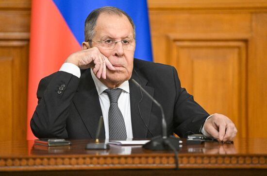 Встреча глав МИД РФ и Ирана Сергея Лаврова и Аббаса Аракчи