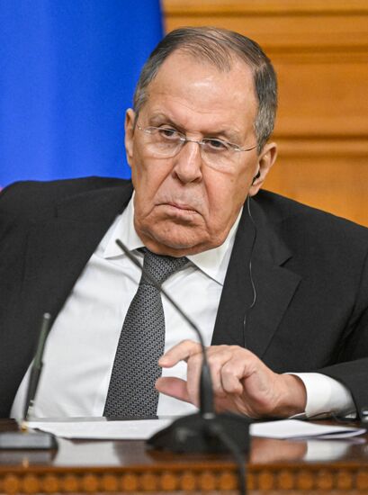 Встреча глав МИД РФ и Ирана Сергея Лаврова и Аббаса Аракчи