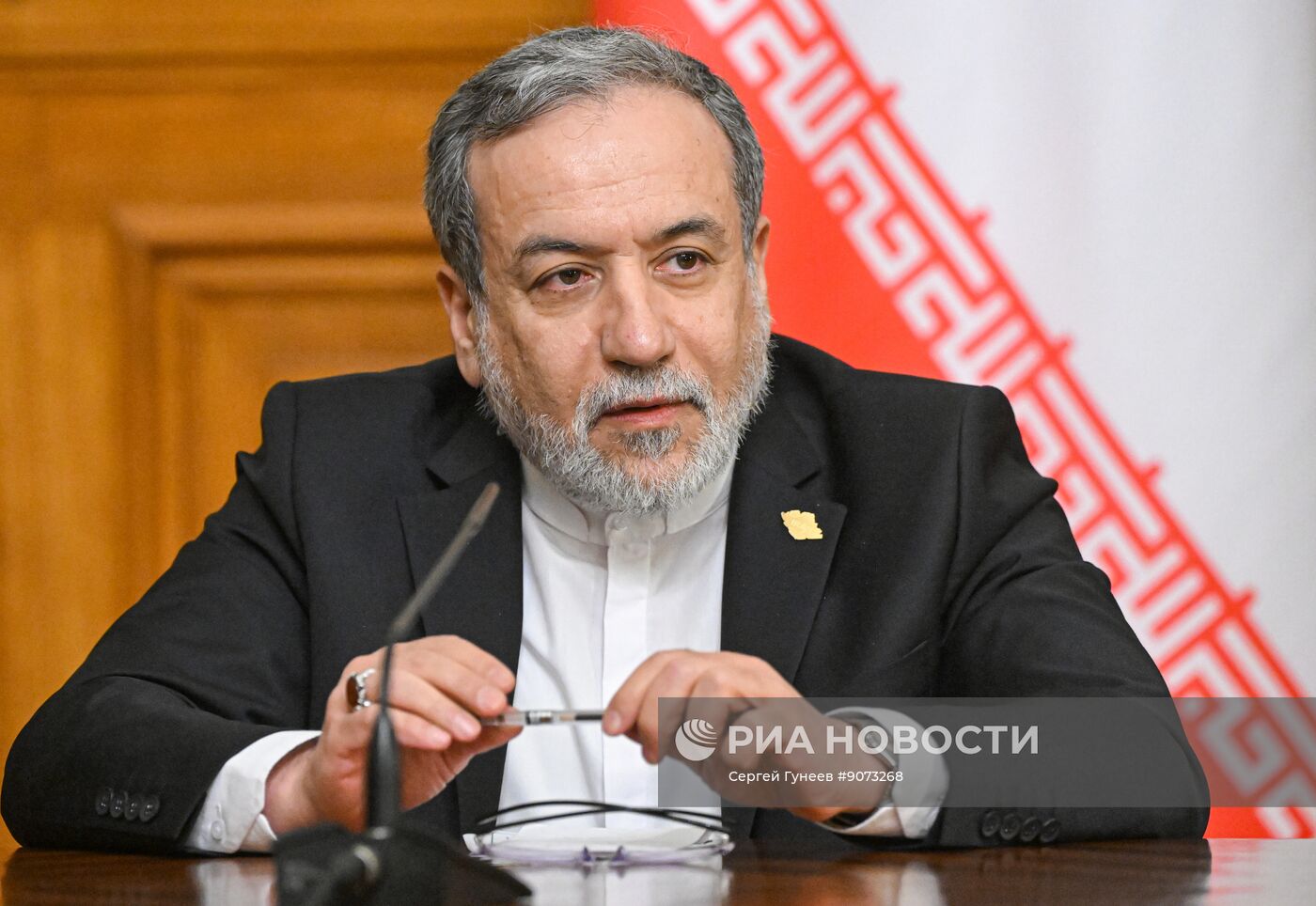 Встреча глав МИД РФ и Ирана Сергея Лаврова и Аббаса Аракчи