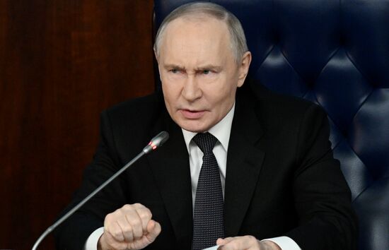 Заседание коллегии Минобороны РФ