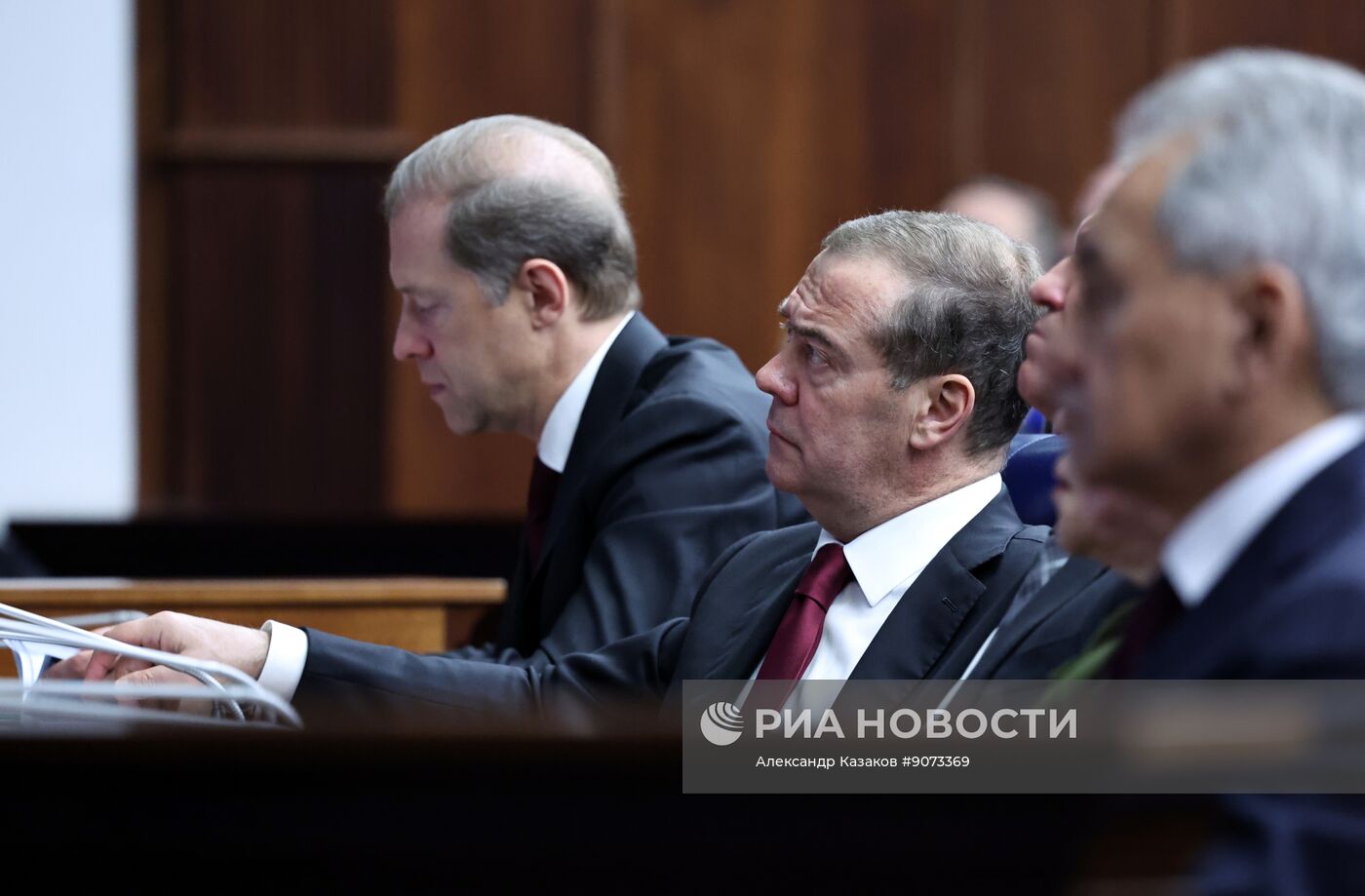 Заседание коллегии Минобороны РФ