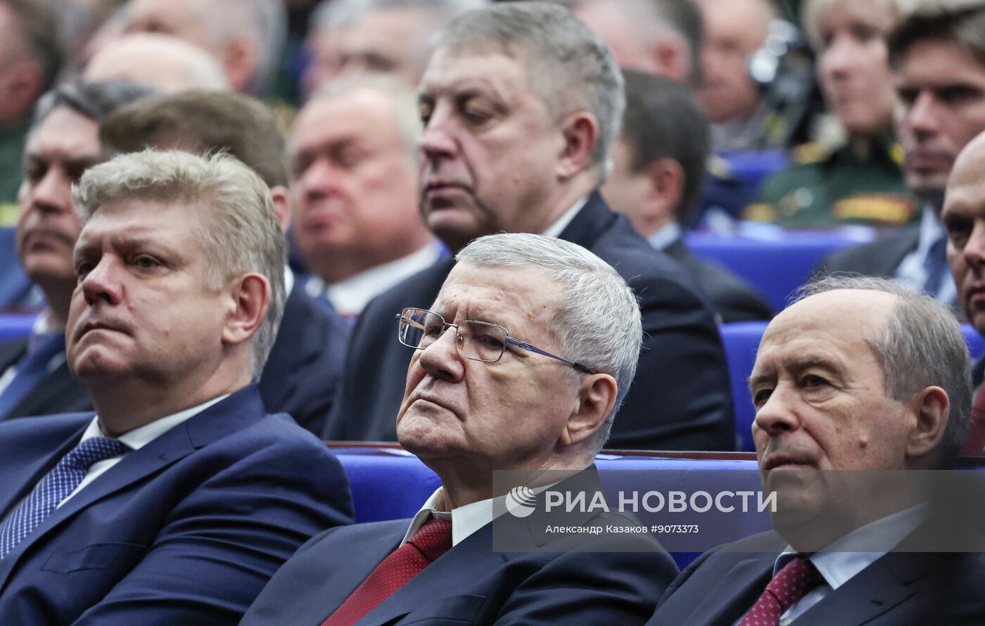 Заседание коллегии Минобороны РФ