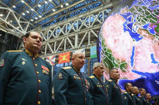 Заседание коллегии Минобороны РФ