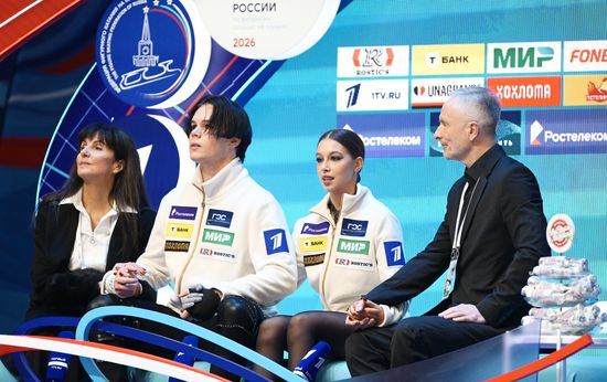 Чемпионат России по фигурному катанию 2026. Танцы на льду. Ритмический танец