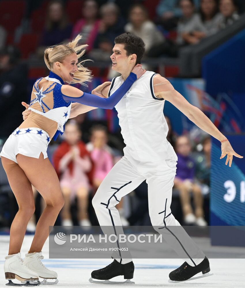 Чемпионат России по фигурному катанию 2026. Танцы на льду. Ритмический танец