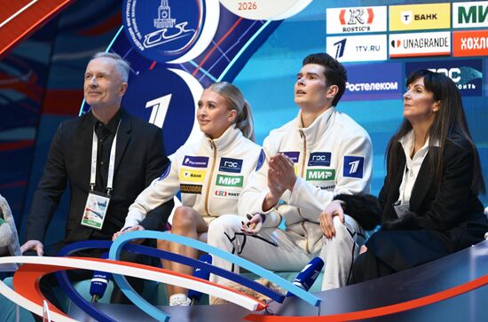 Чемпионат России по фигурному катанию 2026. Танцы на льду. Ритмический танец