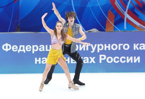Чемпионат России по фигурному катанию 2026. Танцы на льду. Ритмический танец