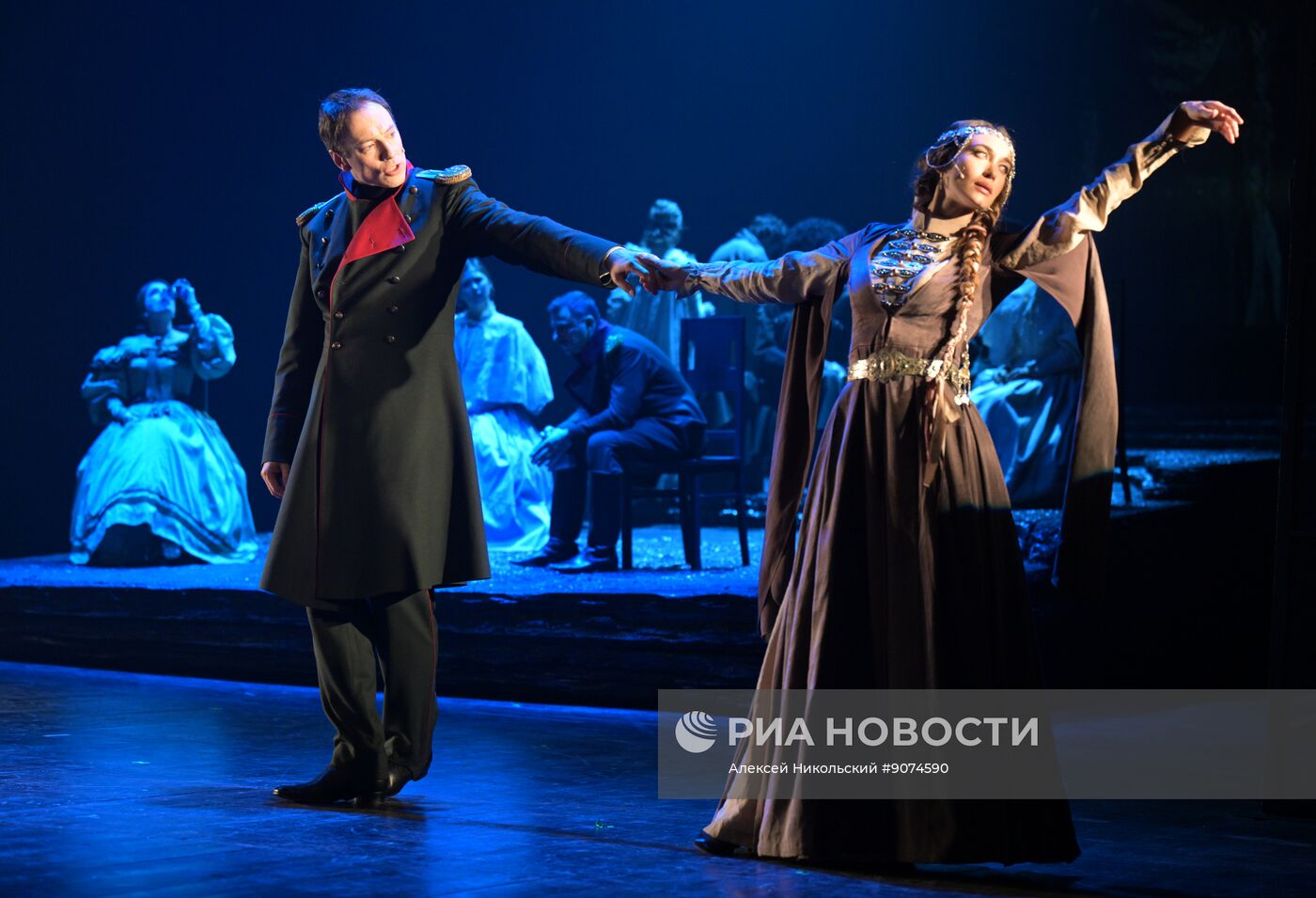 Спектакль "Герой нашего времени?" в Театре Гоголя