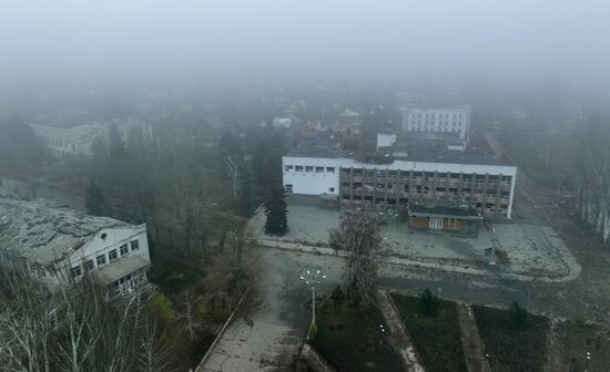 Освобожденный российскими военными Красноармейск в ДНР