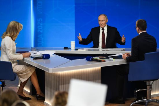 "Итоги года" с Владимиром Путиным 