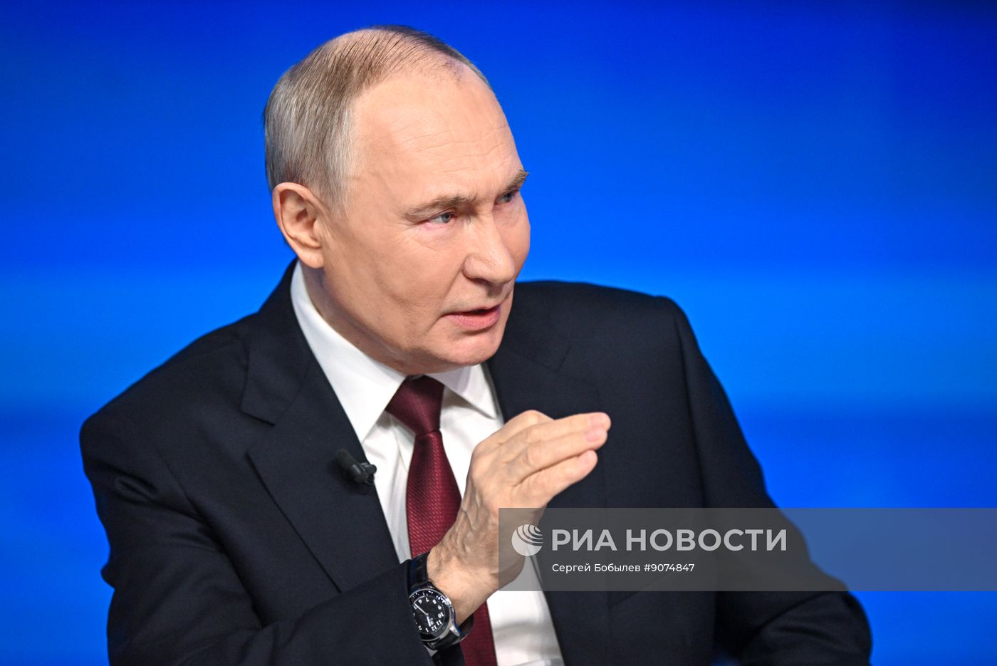 "Итоги года" с Владимиром Путиным 