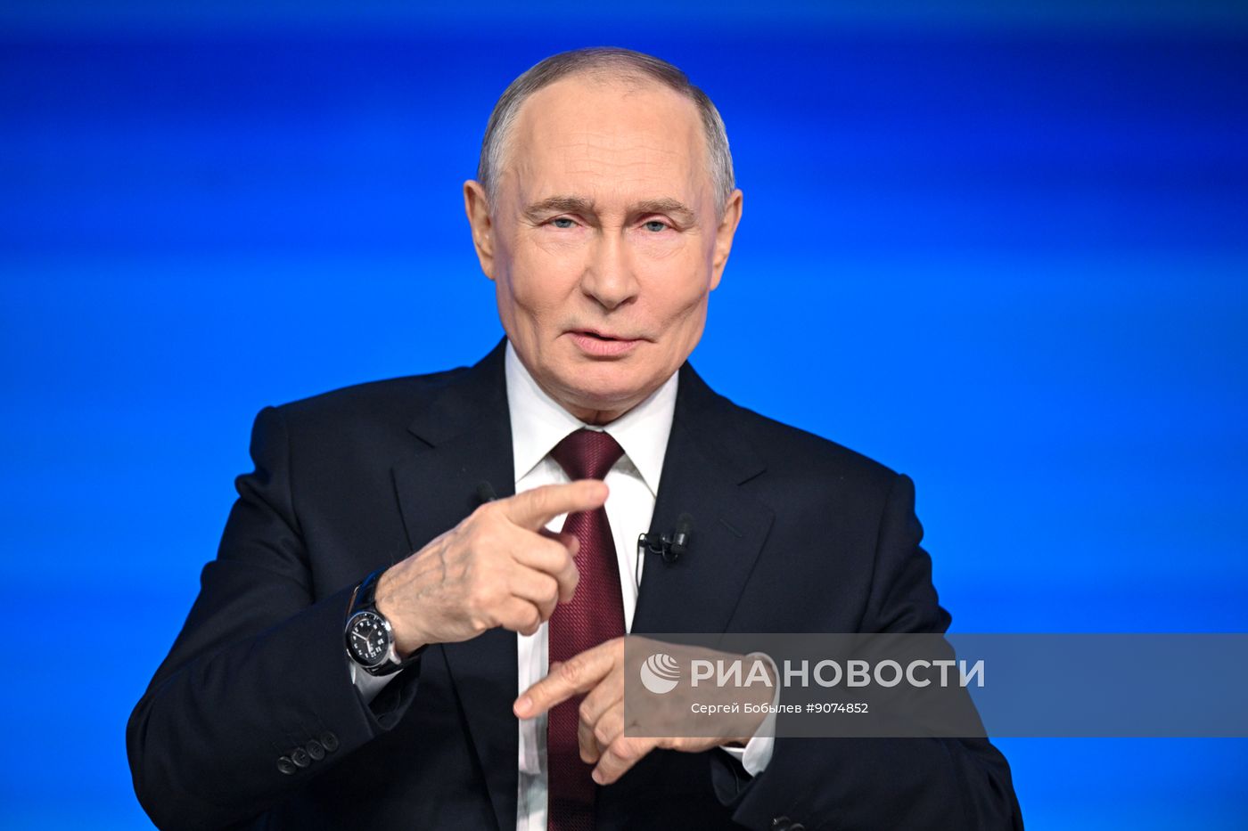 "Итоги года" с Владимиром Путиным 