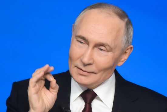 "Итоги года" с Владимиром Путиным 
