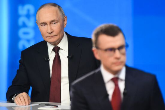 "Итоги года" с Владимиром Путиным 
