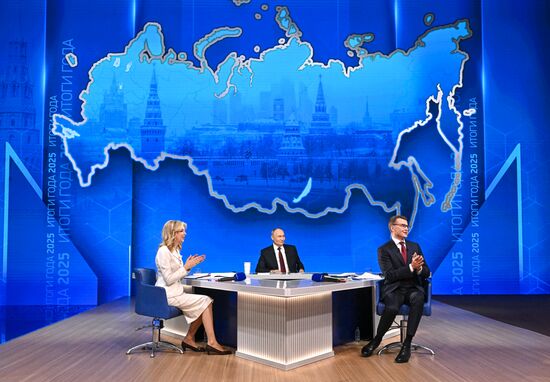 "Итоги года" с Владимиром Путиным 
