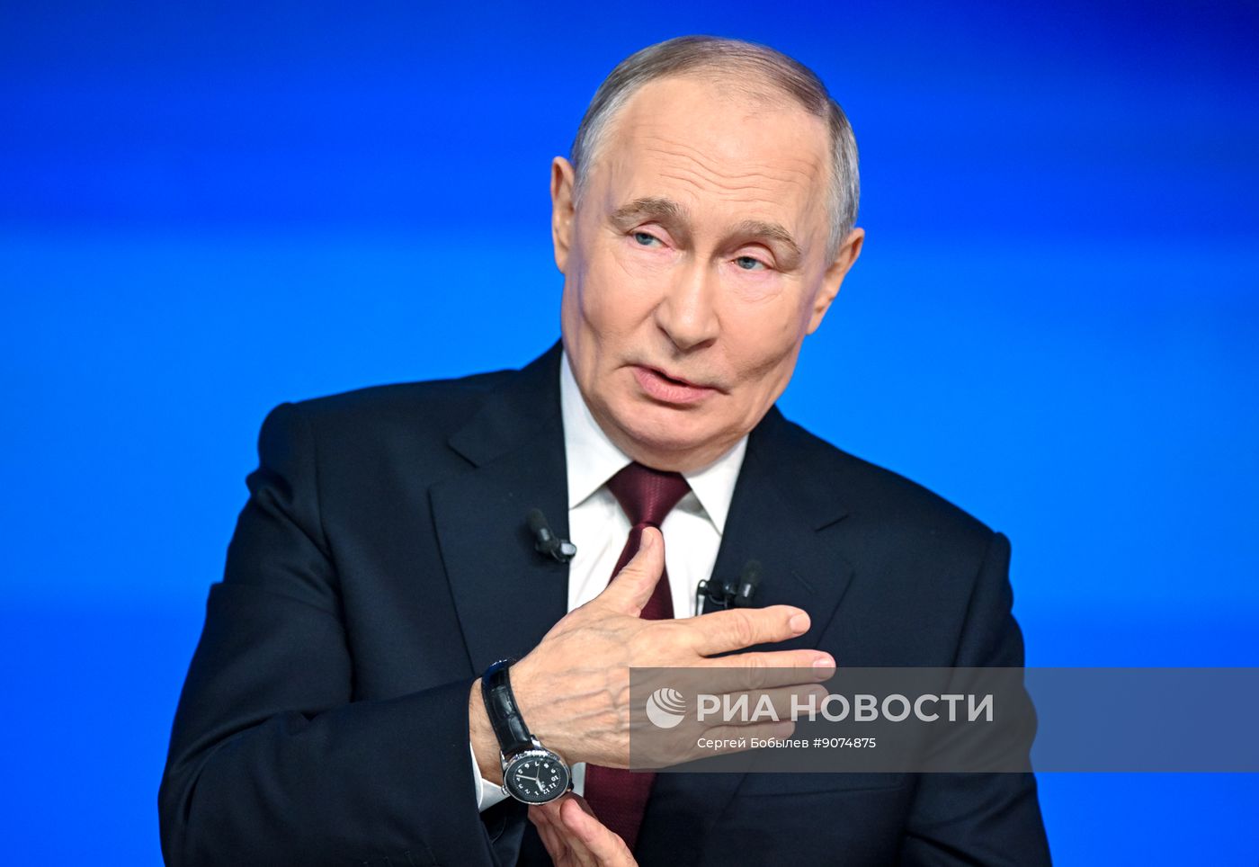 "Итоги года" с Владимиром Путиным 
