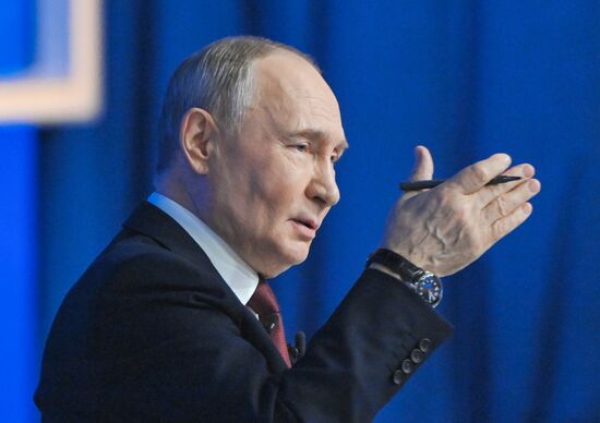 "Итоги года" с Владимиром Путиным 
