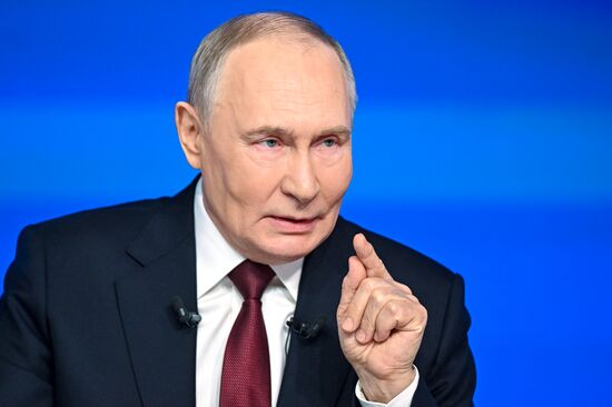 "Итоги года" с Владимиром Путиным 