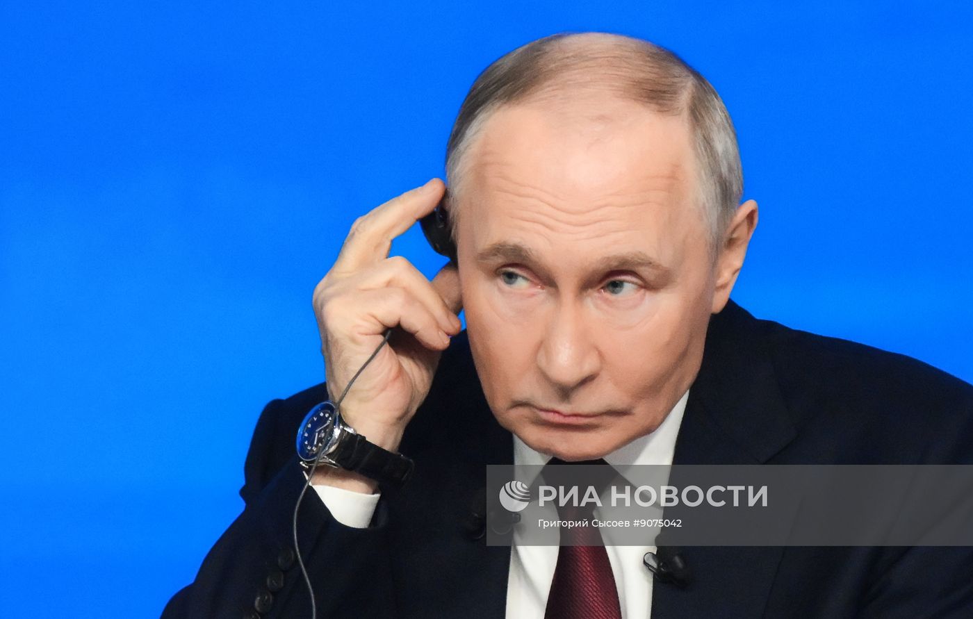 "Итоги года" с Владимиром Путиным 