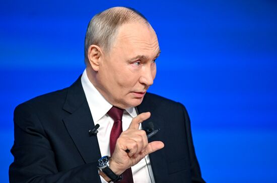 "Итоги года" с Владимиром Путиным 