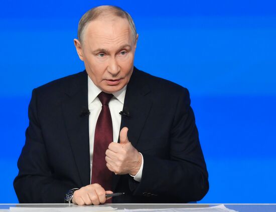 "Итоги года" с Владимиром Путиным 