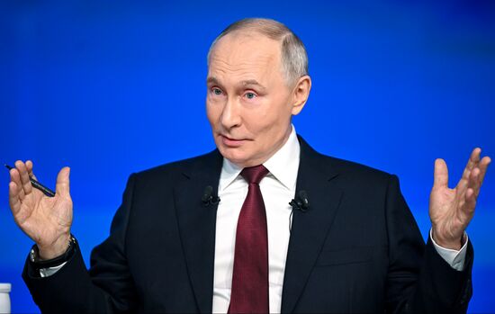"Итоги года" с Владимиром Путиным 