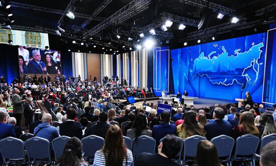 "Итоги года" с Владимиром Путиным 