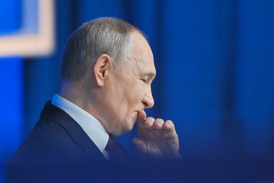 "Итоги года" с Владимиром Путиным 