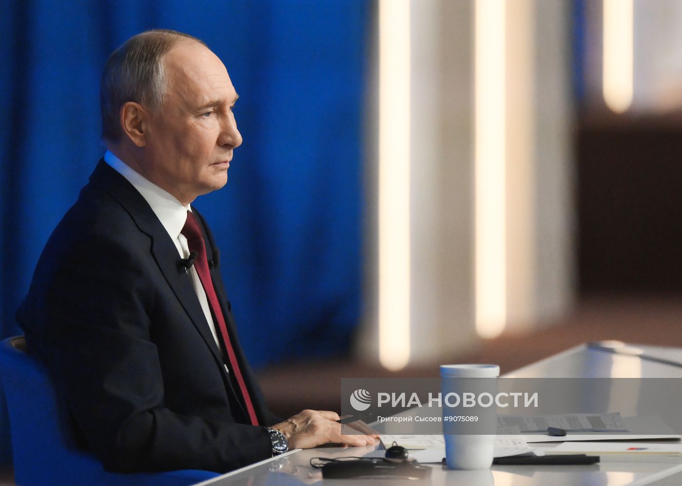"Итоги года" с Владимиром Путиным