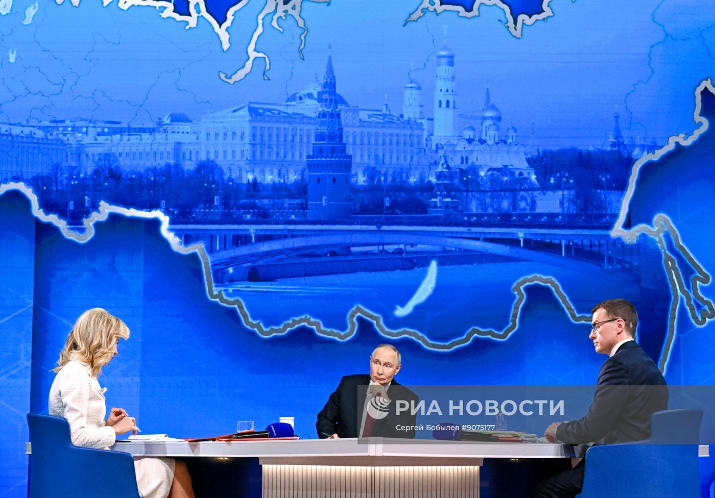 "Итоги года" с Владимиром Путиным