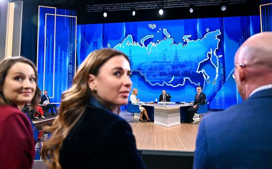 "Итоги года" с Владимиром Путиным 