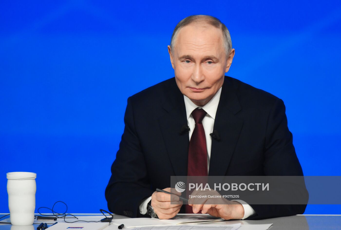 "Итоги года" с Владимиром Путиным