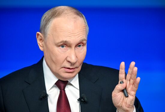 "Итоги года" с Владимиром Путиным 