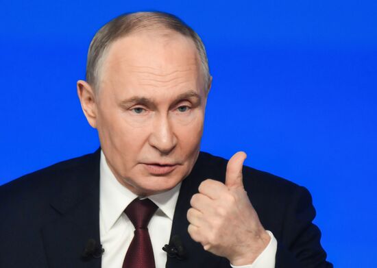 "Итоги года" с Владимиром Путиным 