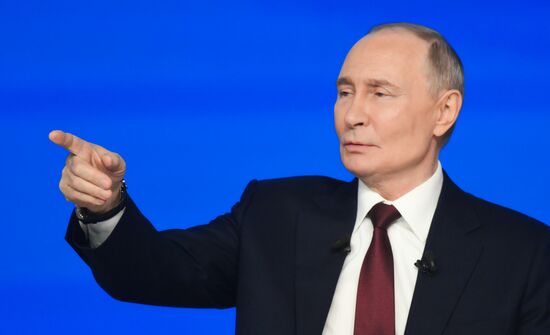 "Итоги года" с Владимиром Путиным 