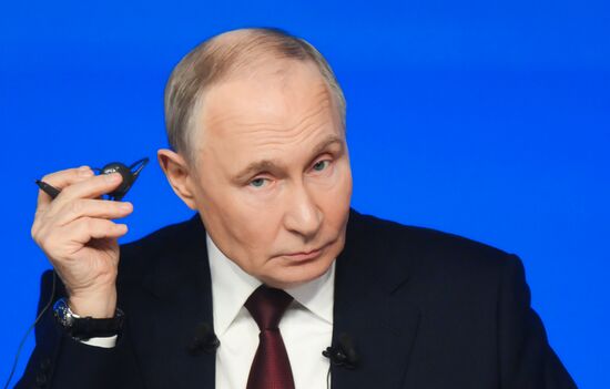 "Итоги года" с Владимиром Путиным 