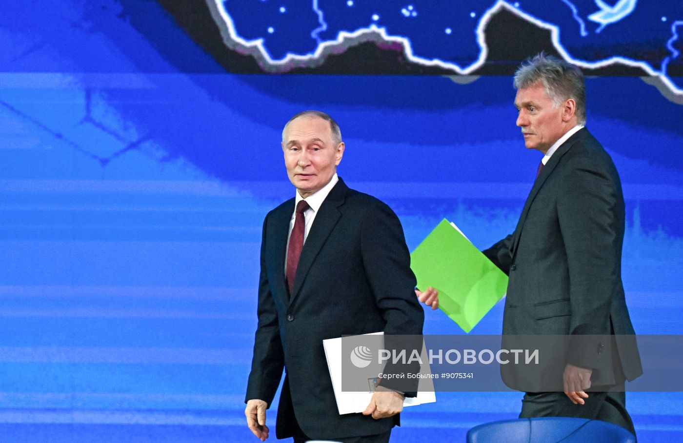 "Итоги года" с Владимиром Путиным