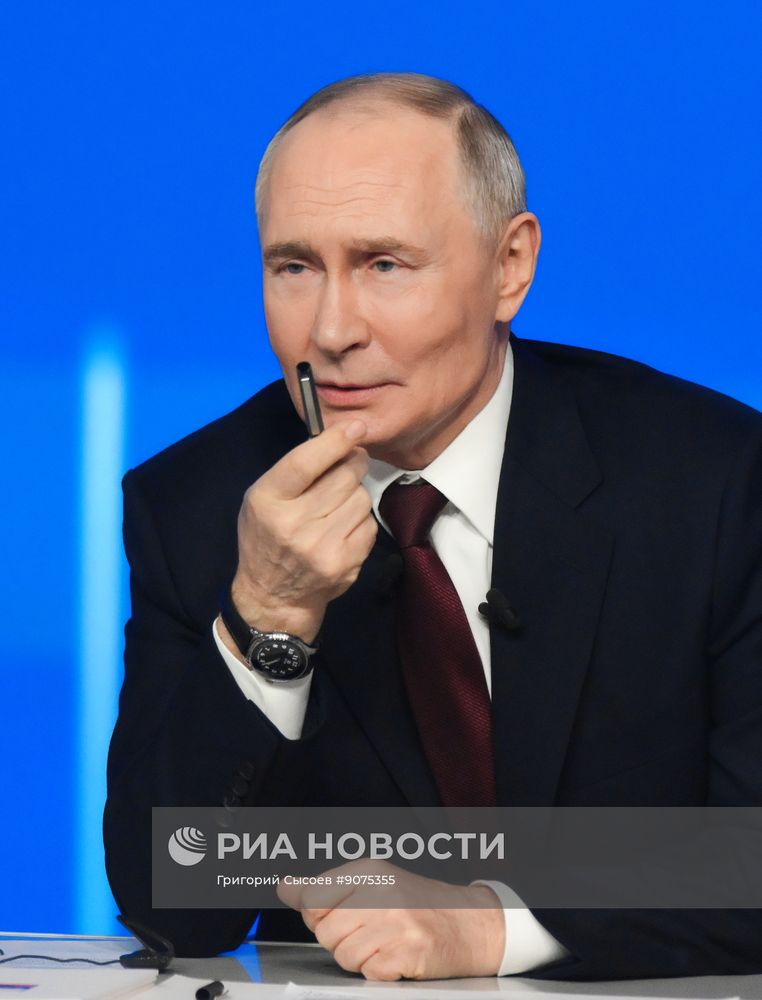 "Итоги года" с Владимиром Путиным