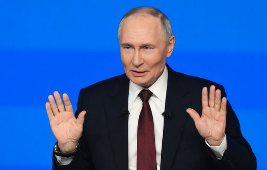 "Итоги года" с Владимиром Путиным 