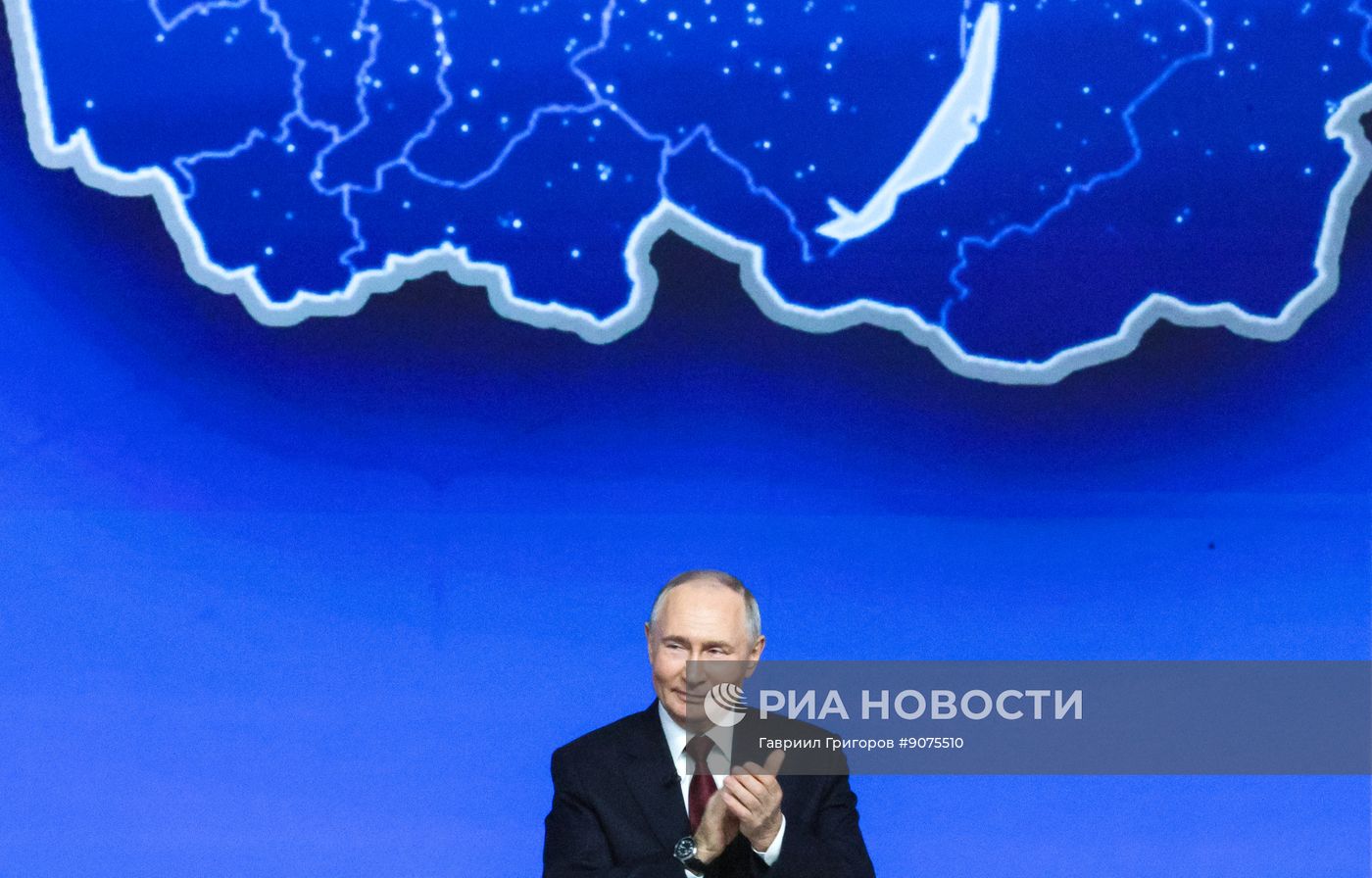 "Итоги года" с Владимиром Путиным 