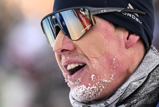 Биатлон. 3 этап. Кубок Содружества. Мужчины. 12.5 км. Гонка преследования